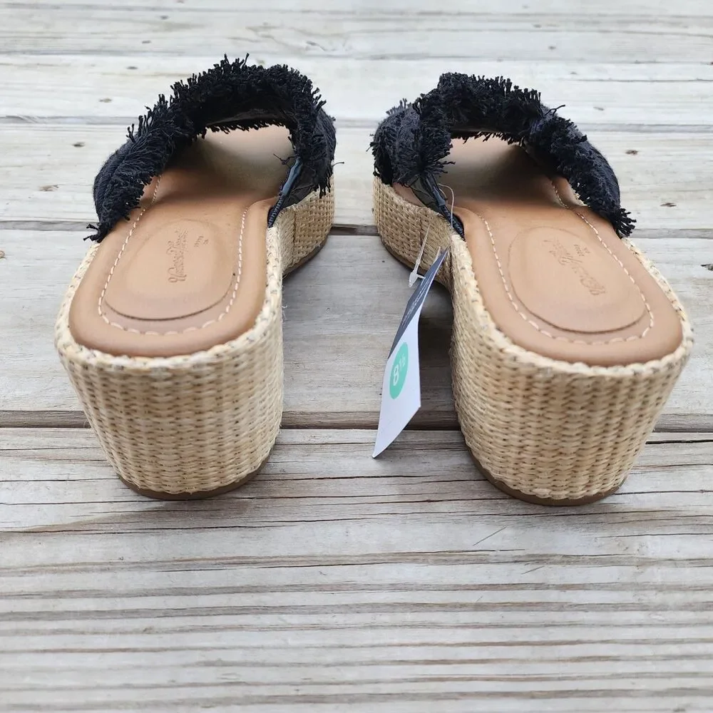 Universal Thread Shoes Womens Size 8.5 Sally Espadrille Slip On Memory Foam Comf